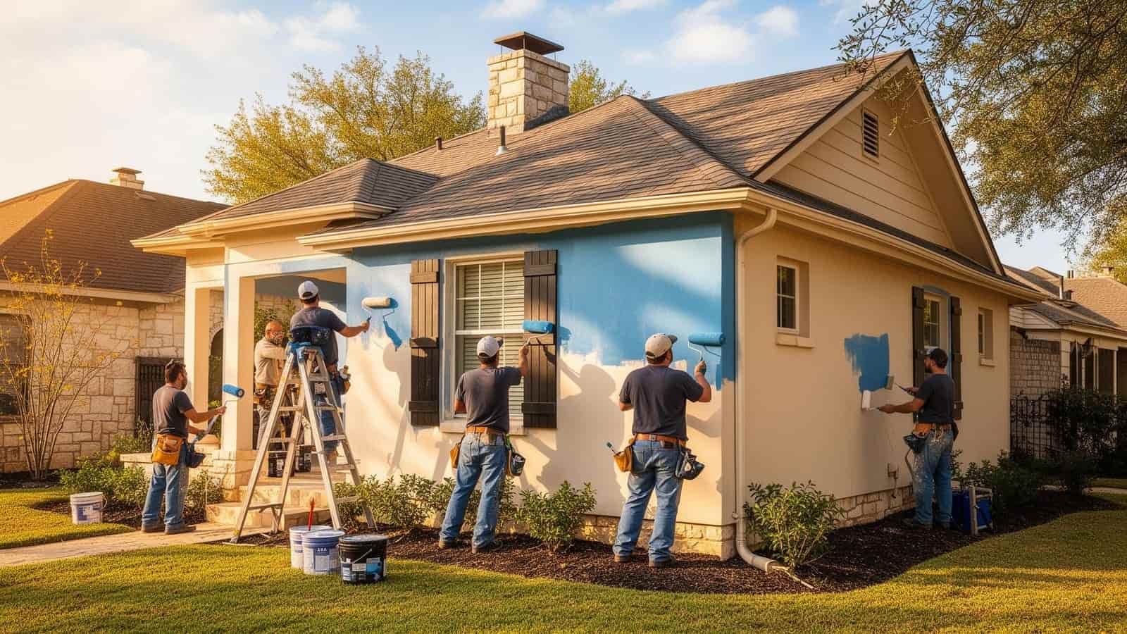 Additional commercial property painting work by SATX Painters in San Antonio