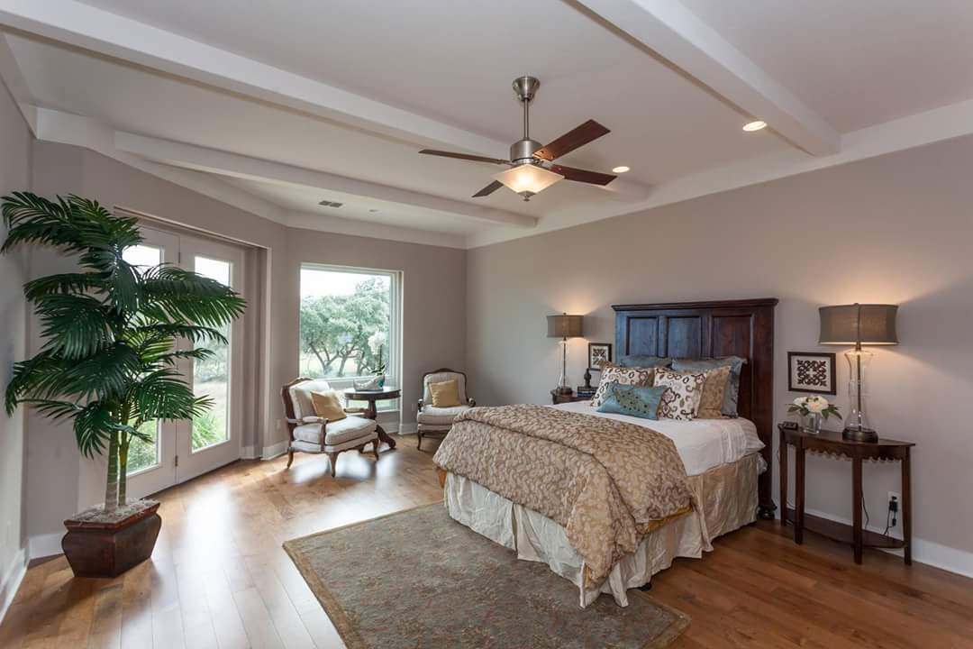Interior bedroom painting in San Antonio